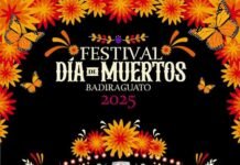 Vive tradiciones mexicanas en Badiraguato con el Festival de Día de Muertos 2025